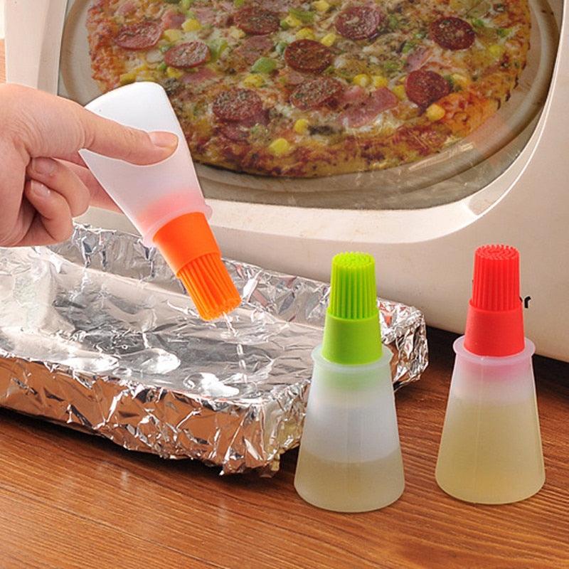 Silicone Oil Brush Baking Brushes Liquid Oil Pen Cake Butter Bread Pastry Brush BBQ Utensil Safety - BAKEWARE : NEW ZEALAND