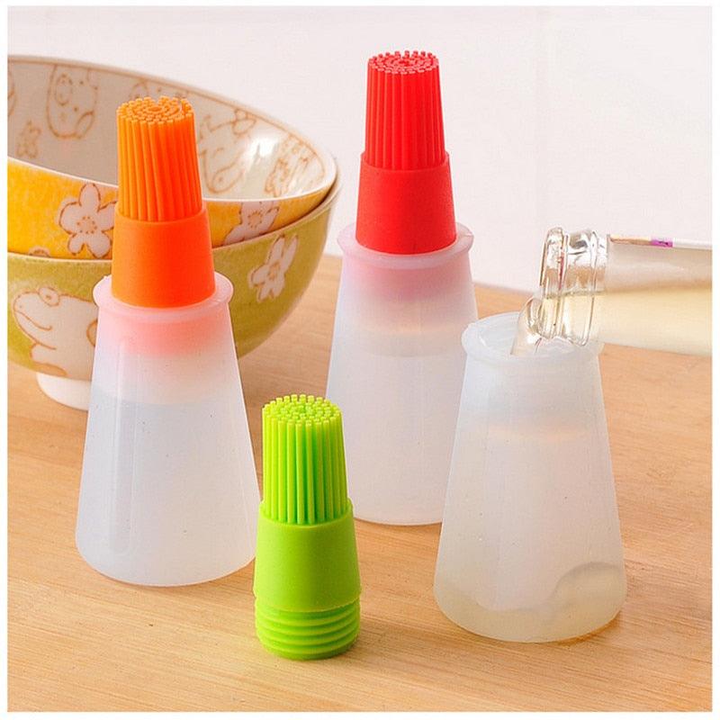 Silicone Oil Brush Baking Brushes Liquid Oil Pen Cake Butter Bread Pastry Brush BBQ Utensil Safety - BAKEWARE : NEW ZEALAND