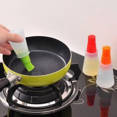 Silicone Oil Brush Baking Brushes Liquid Oil Pen Cake Butter Bread Pastry Brush BBQ Utensil Safety - BAKEWARE : NEW ZEALAND