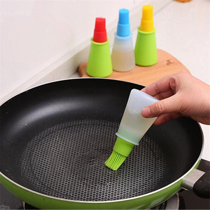 Silicone Oil Brush Baking Brushes Liquid Oil Pen Cake Butter Bread Pastry Brush BBQ Utensil Safety - BAKEWARE : NEW ZEALAND