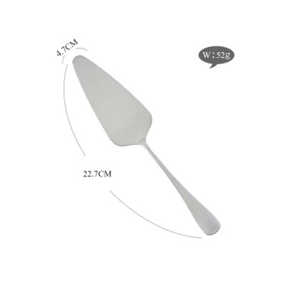 Stainless Steel Pizza Shovel Golden Silver Cake Butter Cheese Ice Cream Dessert Cutter Food Helper