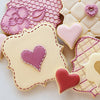 Sugar biscuit mold 3Pcs Plaque Cutter Cookies Frame DIY Cake Oval Square Rectangle Fancy Stainless