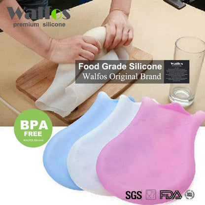 WALFOS 1 piece food grade Silicone Preservation Magic Kneading Dough Flour-mixing Bag bakeware - BAKEWARE : NEW ZEALAND