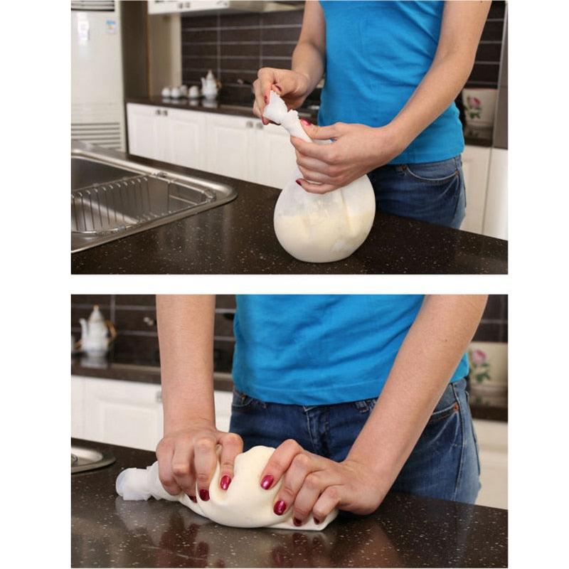 WALFOS 1 piece food grade Silicone Preservation Magic Kneading Dough Flour-mixing Bag bakeware - BAKEWARE : NEW ZEALAND