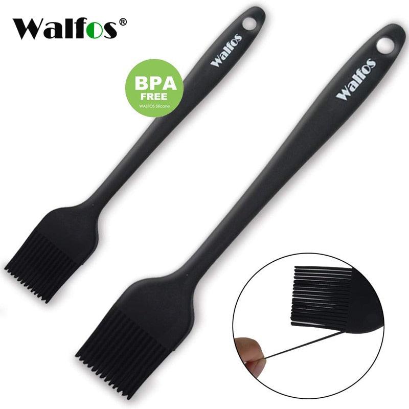 WALFOS 2 pieces/set food grade Silicone oil brush for grill BBQ Barbecue Cooking Pastry Brushes - BAKEWARE : NEW ZEALAND