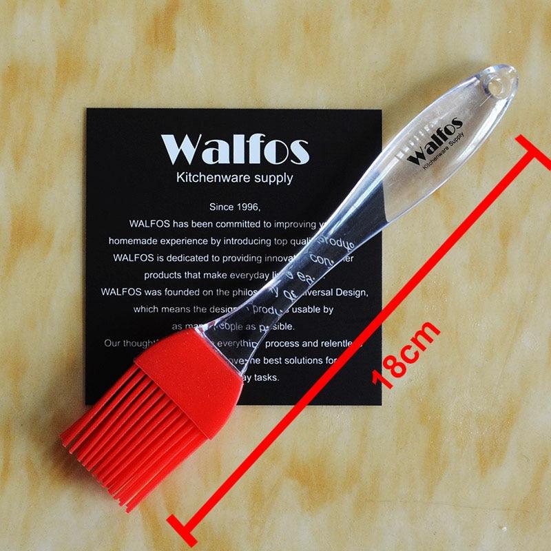 WALFOS Food grade Non Stick butter cooking silicone spatula set cookie pastry scraper cake baking - BAKEWARE : NEW ZEALAND