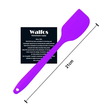 WALFOS Food grade Non Stick butter cooking silicone spatula set cookie pastry scraper cake baking - BAKEWARE : NEW ZEALAND