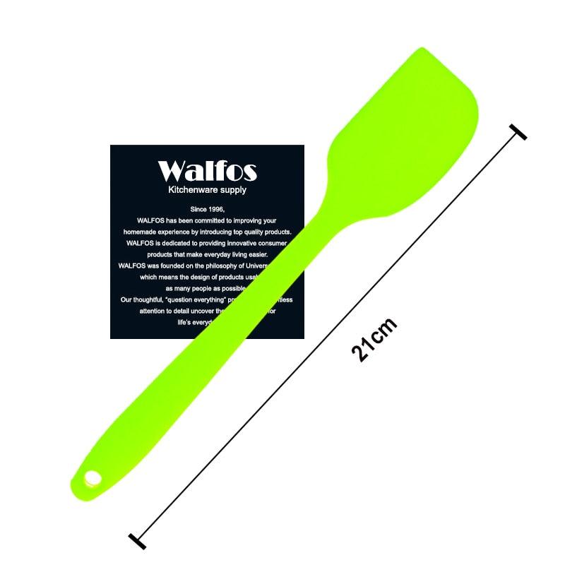 WALFOS Food grade Non Stick butter cooking silicone spatula set cookie pastry scraper cake baking - BAKEWARE : NEW ZEALAND