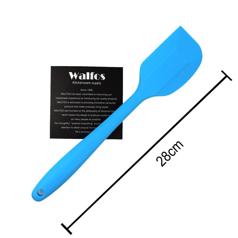 WALFOS Food grade Non Stick butter cooking silicone spatula set cookie pastry scraper cake baking - BAKEWARE : NEW ZEALAND