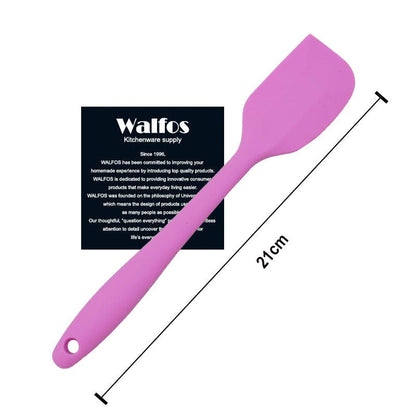 WALFOS Food grade Non Stick butter cooking silicone spatula set cookie pastry scraper cake baking - BAKEWARE : NEW ZEALAND