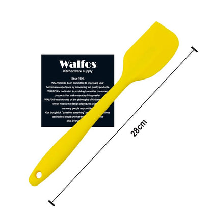 WALFOS Food grade Non Stick butter cooking silicone spatula set cookie pastry scraper cake baking - BAKEWARE : NEW ZEALAND