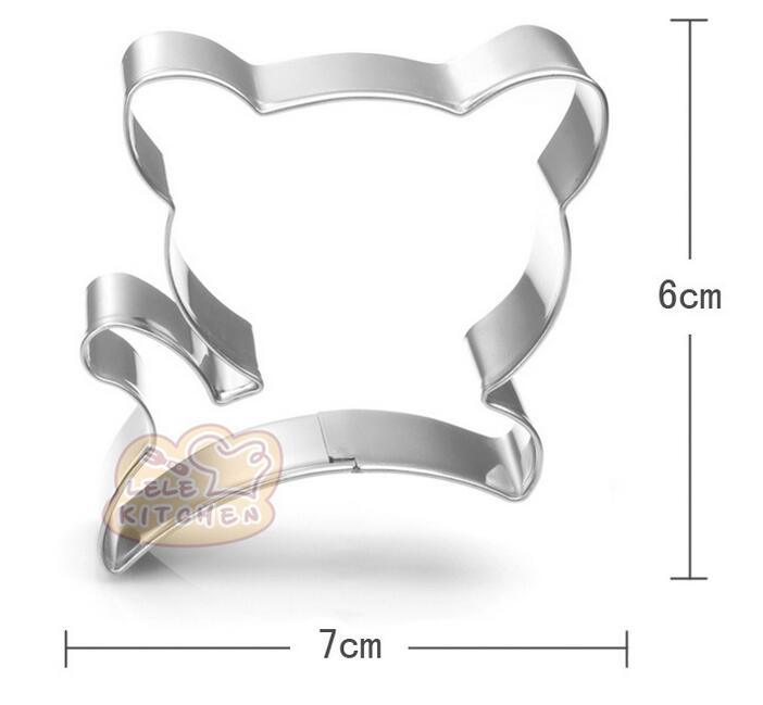 Animal Dogs Cats Kitty Puppy Claw Bone Stainless Steel Cookie Cutter Party Biscuit Mold Fondant Cake