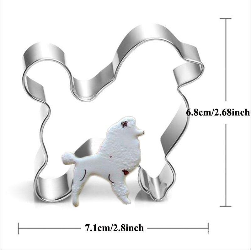 Animal Dogs Cats Kitty Puppy Claw Bone Stainless Steel Cookie Cutter Party Biscuit Mold Fondant Cake