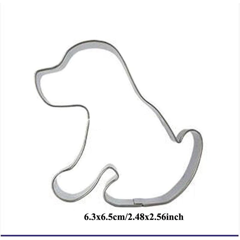 Animal Dogs Cats Kitty Puppy Claw Bone Stainless Steel Cookie Cutter Party Biscuit Mold Fondant Cake