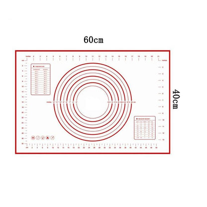 Platinum silicone mat dough chopping board with scale large non-slip silicone mat kitchen - BAKEWARE : NEW ZEALAND